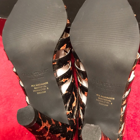 COPY - Victoria’s Secret leopard gladiator heels size 8 - Picture 4 of 5